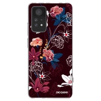 Picasee διαφανής θήκη σιλικόνης Xiaomi Redmi Note 11 Pro 5G - Dark Meadow