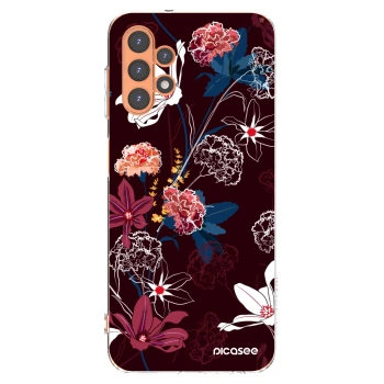Picasee διαφανής θήκη σιλικόνης Samsung Galaxy A13 4G A135 - Dark Meadow