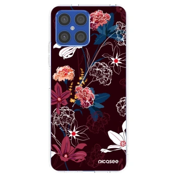 Picasee διαφανής θήκη σιλικόνης Honor X8 4G - Dark Meadow