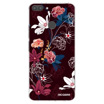 Picasee διαφανής θήκη σιλικόνης Huawei P Smart - Dark Meadow