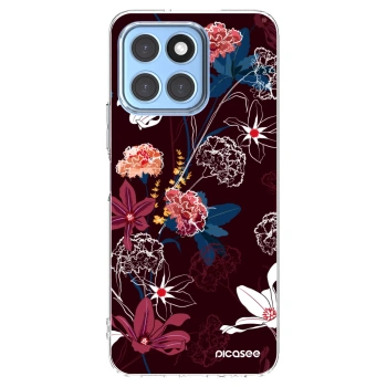 Picasee διαφανής θήκη σιλικόνης Honor X8 5G - Dark Meadow