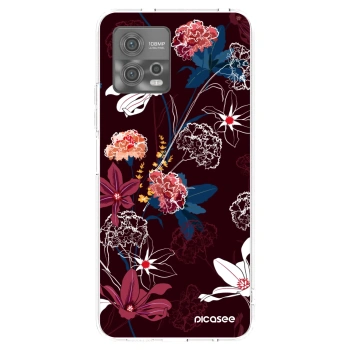 Picasee διαφανής θήκη σιλικόνης Motorola Moto G72 - Dark Meadow