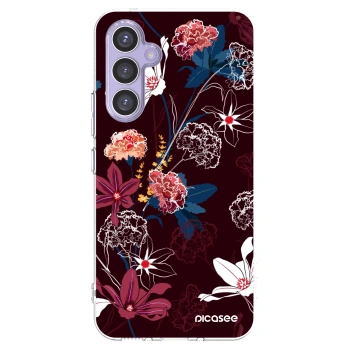 Picasee διαφανής θήκη σιλικόνης Samsung Galaxy A54 5G A546B - Dark Meadow