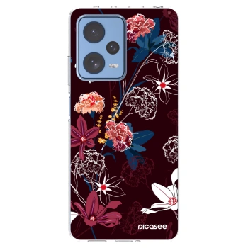 Picasee διαφανής θήκη σιλικόνης Xiaomi Redmi Note 12 Pro 5G - Dark Meadow