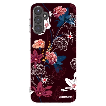 Picasee διαφανής θήκη σιλικόνης Samsung Galaxy A14 5G A146P - Dark Meadow