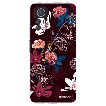Picasee διαφανής θήκη σιλικόνης Xiaomi Redmi Note 12S - Dark Meadow
