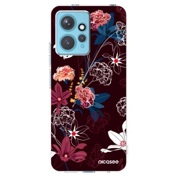 Picasee διαφανής θήκη σιλικόνης Xiaomi Redmi Note 12 4G - Dark Meadow