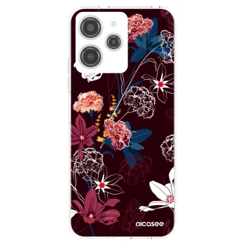 Picasee διαφανής θήκη σιλικόνης Xiaomi Redmi 12 4G - Dark Meadow