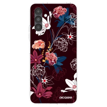 Picasee διαφανής θήκη σιλικόνης Samsung Galaxy A04s A047F - Dark Meadow