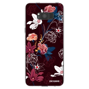 Picasee διαφανής θήκη σιλικόνης Samsung Galaxy S8 G950F - Dark Meadow