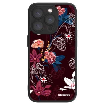 Picasee ULTIMATE CASE για Apple iPhone 15 Pro - Dark Meadow