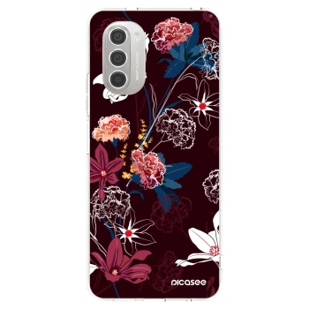 Picasee διαφανής θήκη σιλικόνης Motorola Moto G51 - Dark Meadow