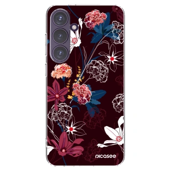 Picasee διαφανής θήκη σιλικόνης Samsung Galaxy S24+ S926B 5G - Dark Meadow