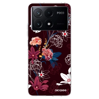 Picasee διαφανής θήκη σιλικόνης Xiaomi Poco X6 Pro - Dark Meadow