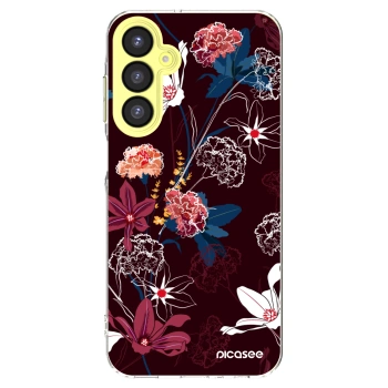 Picasee διαφανής θήκη σιλικόνης Samsung Galaxy A25 A256B 5G - Dark Meadow