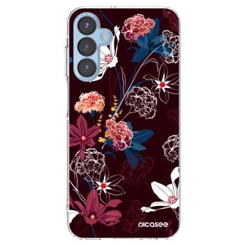 Picasee διαφανής θήκη σιλικόνης Samsung Galaxy A15 A156B 5G - Dark Meadow