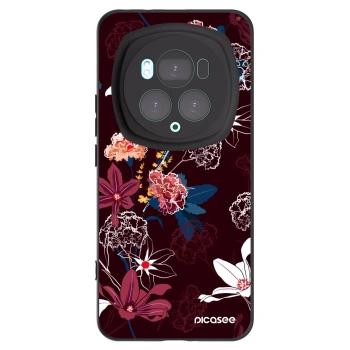 Picasee Μαύρη θήκη σιλικόνης για Honor Magic6 Pro - Dark Meadow