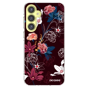 Picasee διαφανής θήκη σιλικόνης Samsung Galaxy A35 5G A356B - Dark Meadow