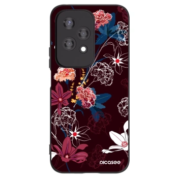 Picasee Μαύρη θήκη σιλικόνης για Honor 200 Lite - Dark Meadow