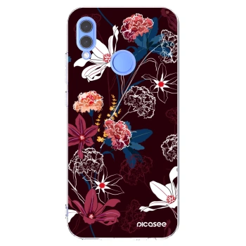 Picasee διαφανής θήκη σιλικόνης Huawei P Smart 2019 - Dark Meadow