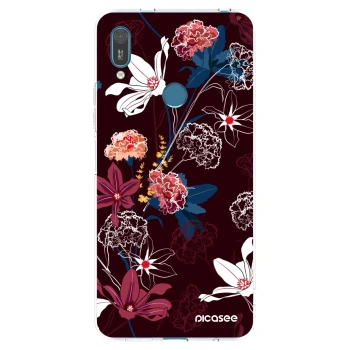 Picasee διαφανής θήκη σιλικόνης Huawei Y7 2019 - Dark Meadow
