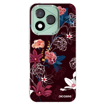 Picasee διαφανής θήκη σιλικόνης Honor 400 Lite 5G - Dark Meadow