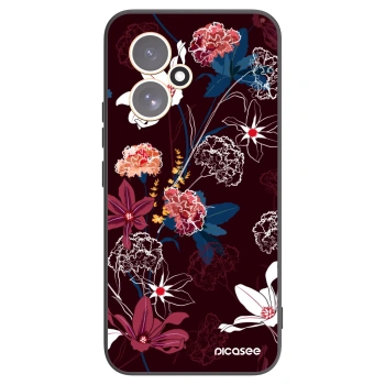 Picasee Μαύρη θήκη σιλικόνης για Honor 400 5G - Dark Meadow