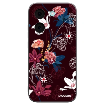 Picasee Μαύρη θήκη σιλικόνης για Xiaomi Poco X8 Pro - Dark Meadow