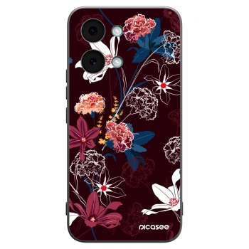 Picasee Μαύρη θήκη σιλικόνης για Xiaomi Poco X8 Pro Max - Dark Meadow