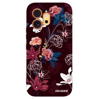 Picasee Μαύρη θήκη σιλικόνης για Honor 600 - Dark Meadow