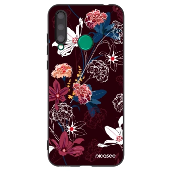 Picasee Μαύρη θήκη σιλικόνης για Honor 20 Lite - Dark Meadow