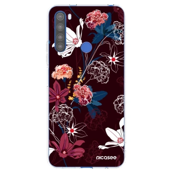 Picasee διαφανής θήκη σιλικόνης Xiaomi Redmi Note 8T - Dark Meadow