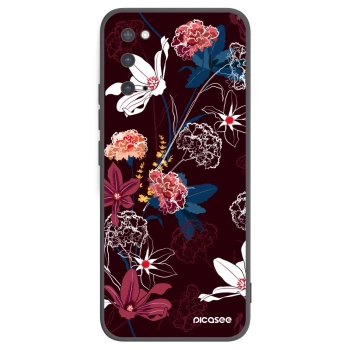 Picasee Μαύρη θήκη σιλικόνης για Samsung Galaxy S20 G980F - Dark Meadow