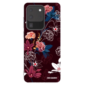 Picasee διαφανής θήκη σιλικόνης Samsung Galaxy S20 Ultra 5G G988F - Dark Meadow