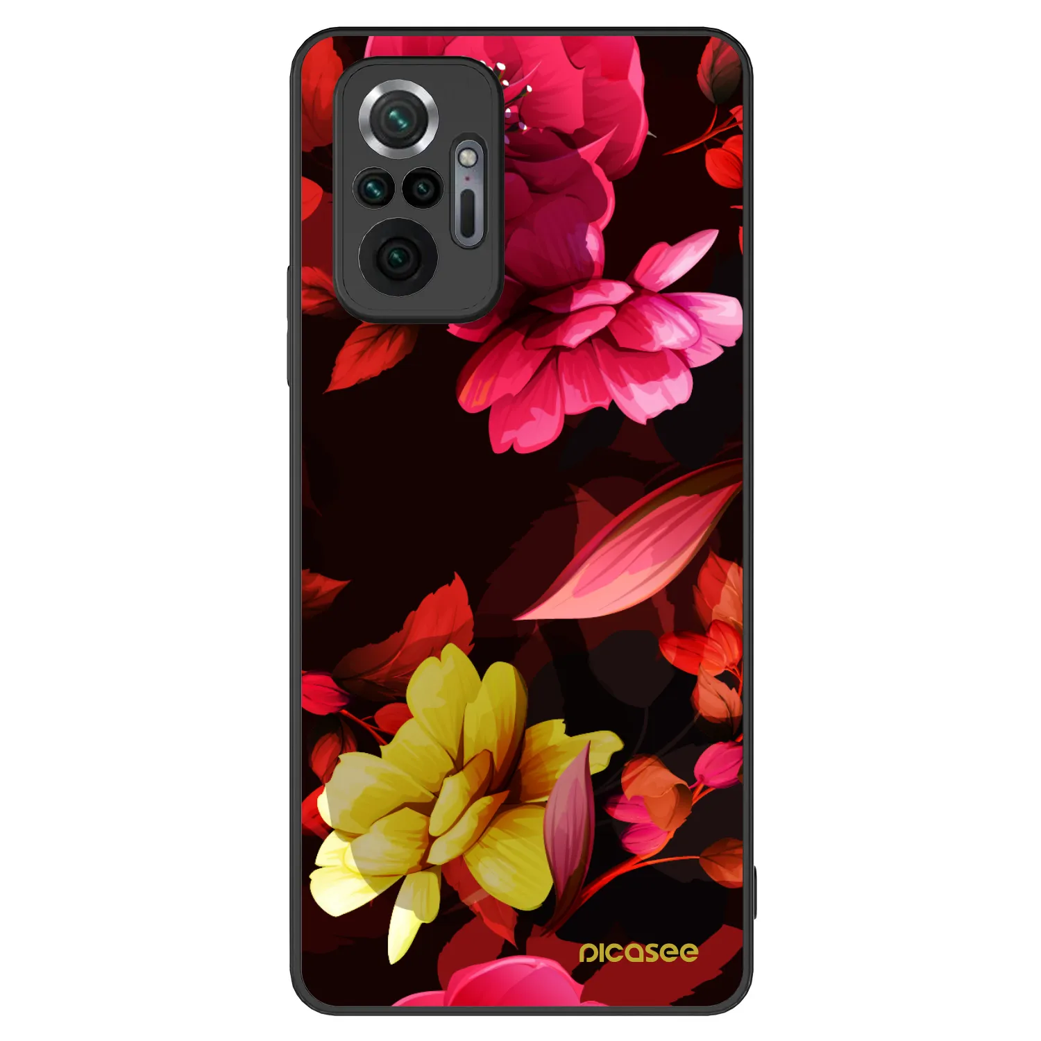 Picasee ULTIMATE CASE για Xiaomi Redmi Note 10 Pro - Dark Peonny