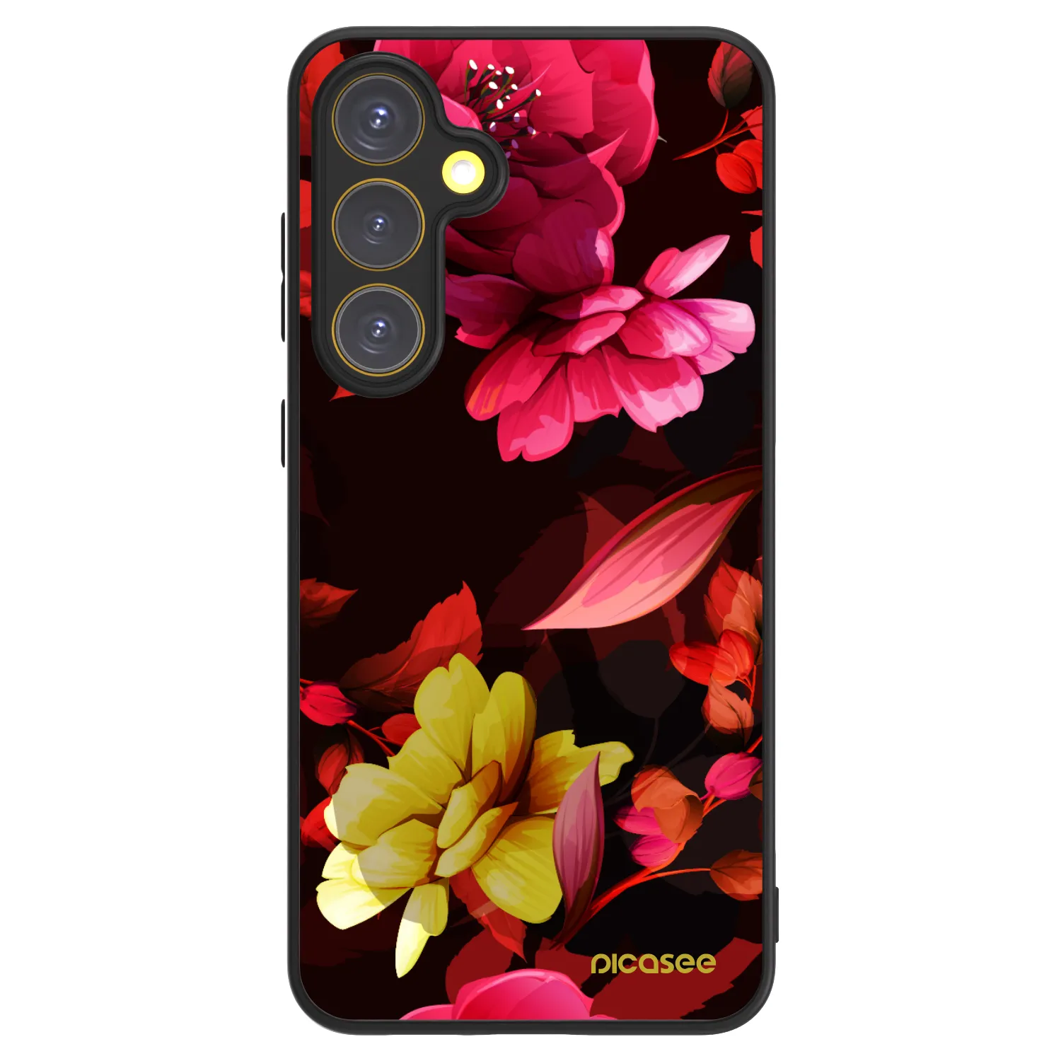Picasee ULTIMATE CASE PowerShare για Samsung Galaxy S24 FE S721B - Dark Peonny