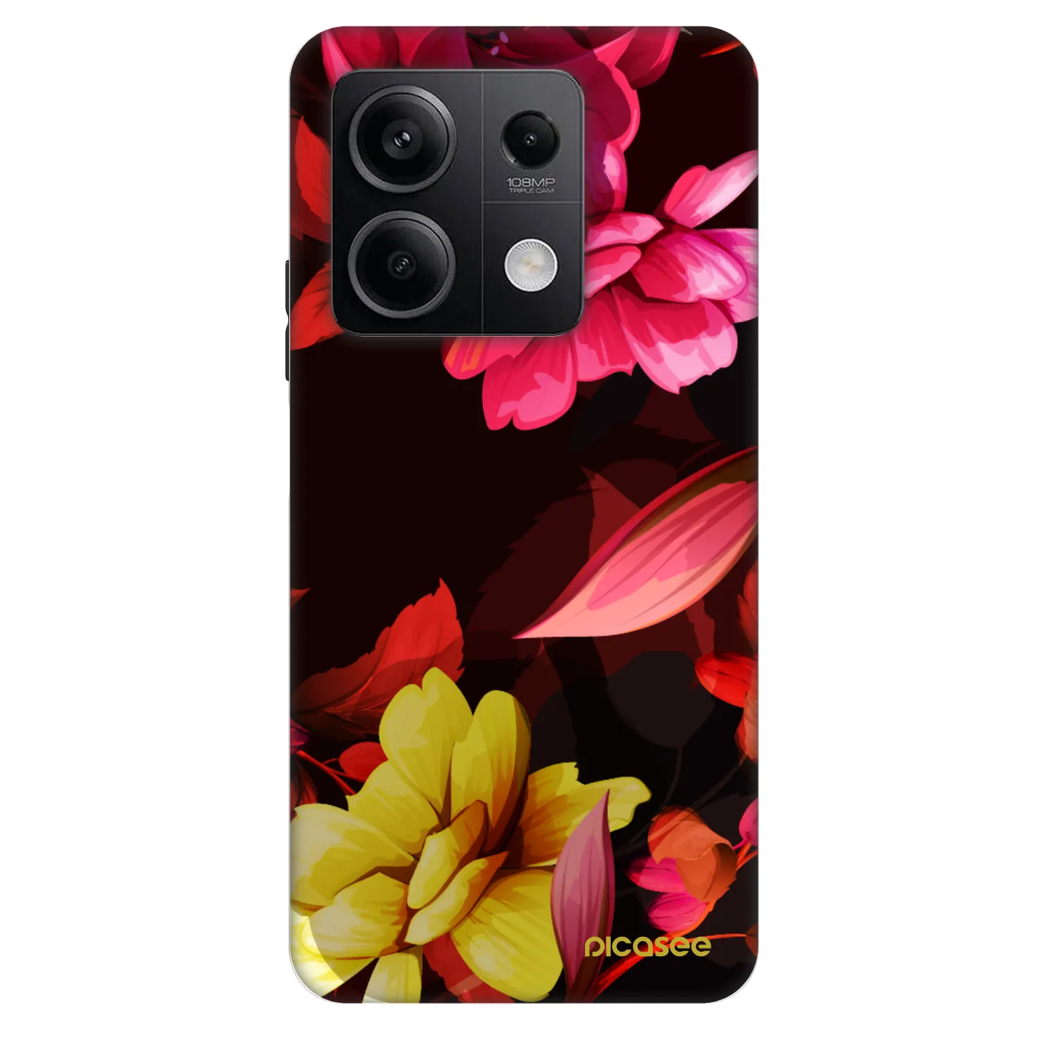 Picasee Fashion Case για Xiaomi Redmi Note 13 5G - Dark Peonny