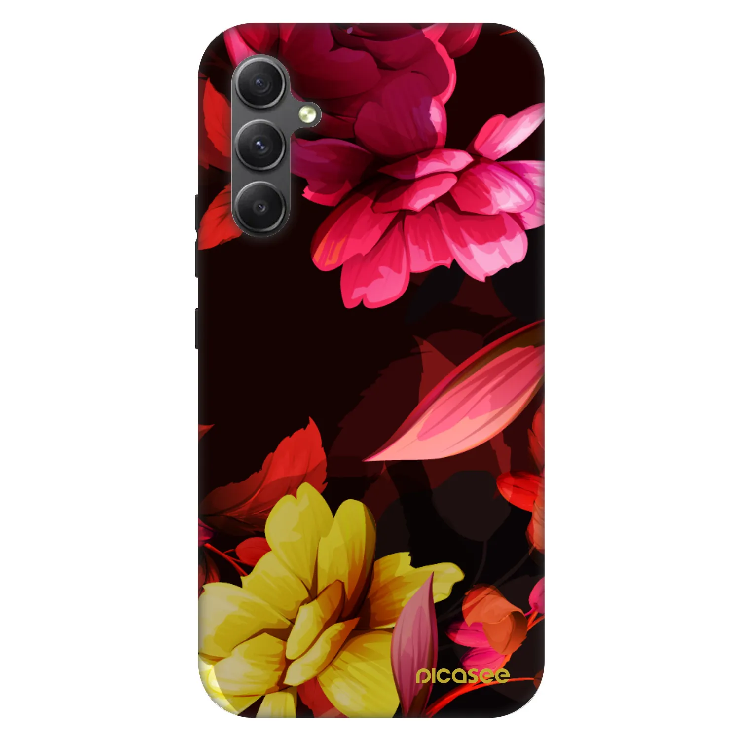 Picasee Fashion Case για Samsung Galaxy A34 5G A346B - Dark Peonny