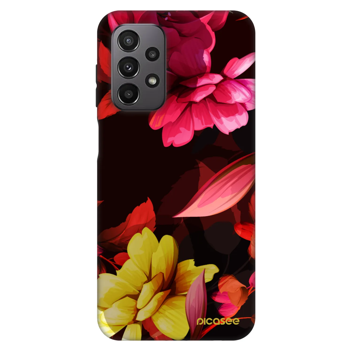 Picasee Fashion Case για Samsung Galaxy A23 A236B 5G - Dark Peonny