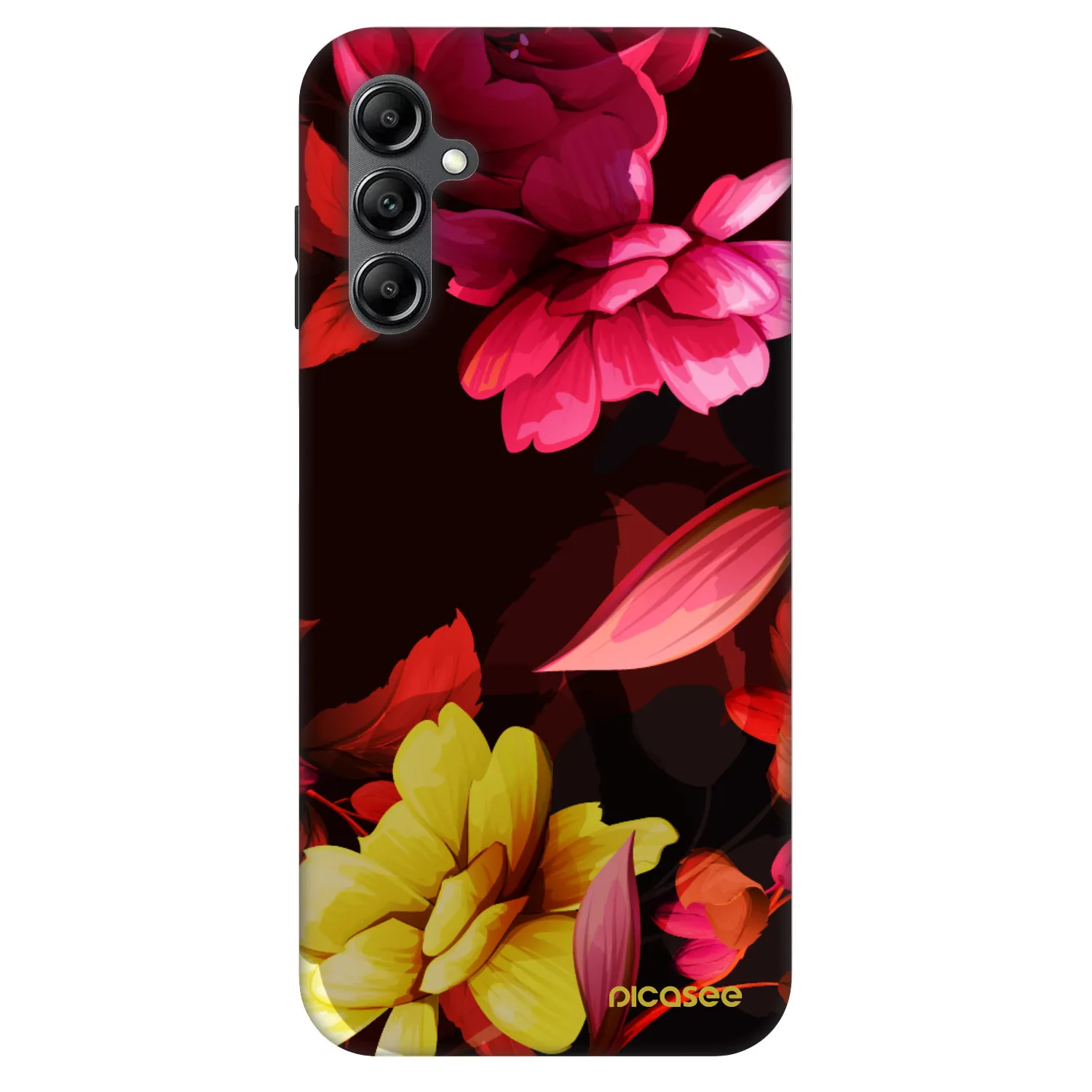Picasee Fashion Case για Samsung Galaxy A14 4G A145R - Dark Peonny
