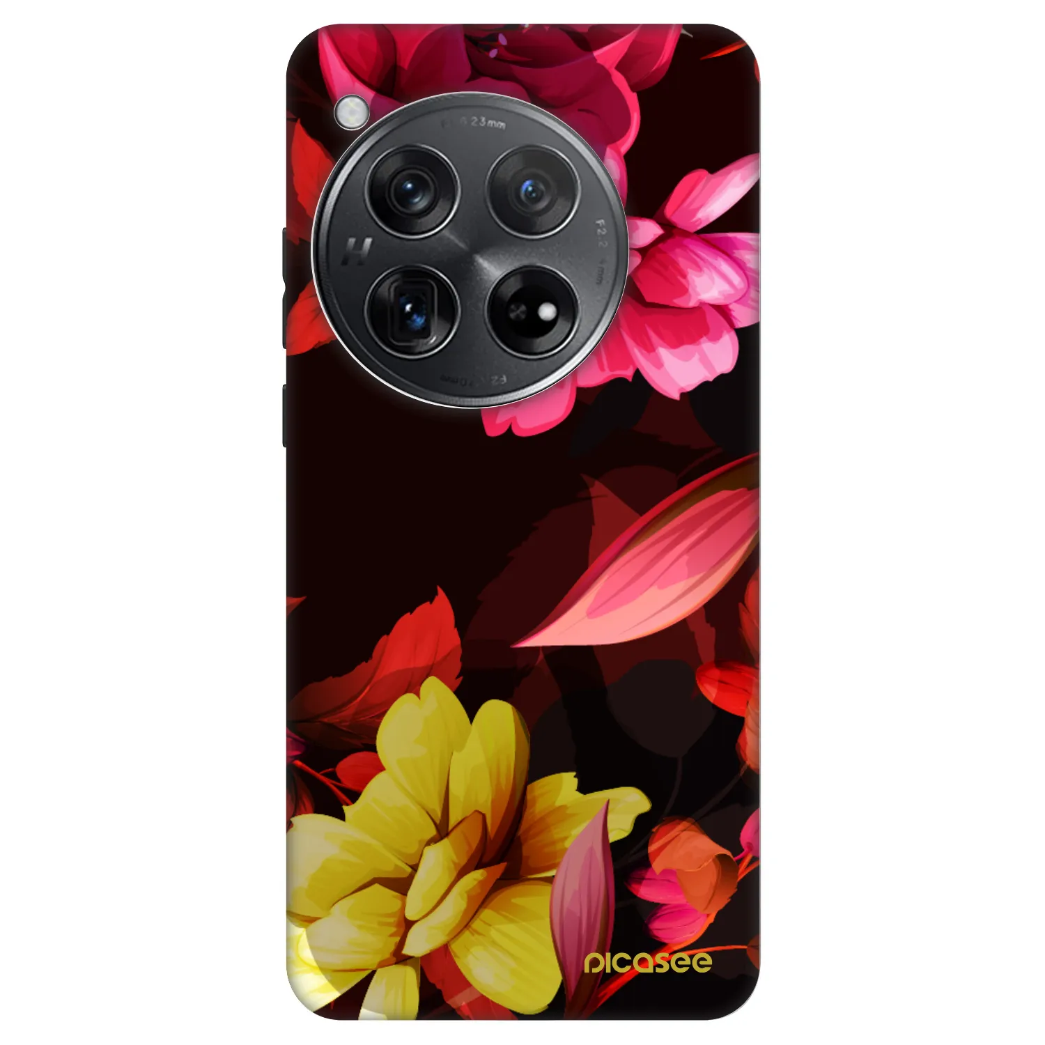 Picasee Fashion Case για OnePlus 12 5G - Dark Peonny