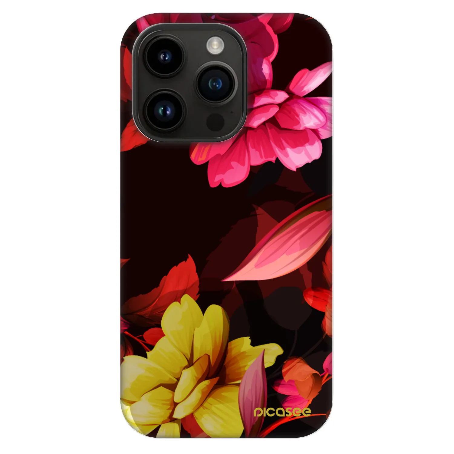 Picasee Fashion Case MagSafe για Apple iPhone 14 Pro - Dark Peonny