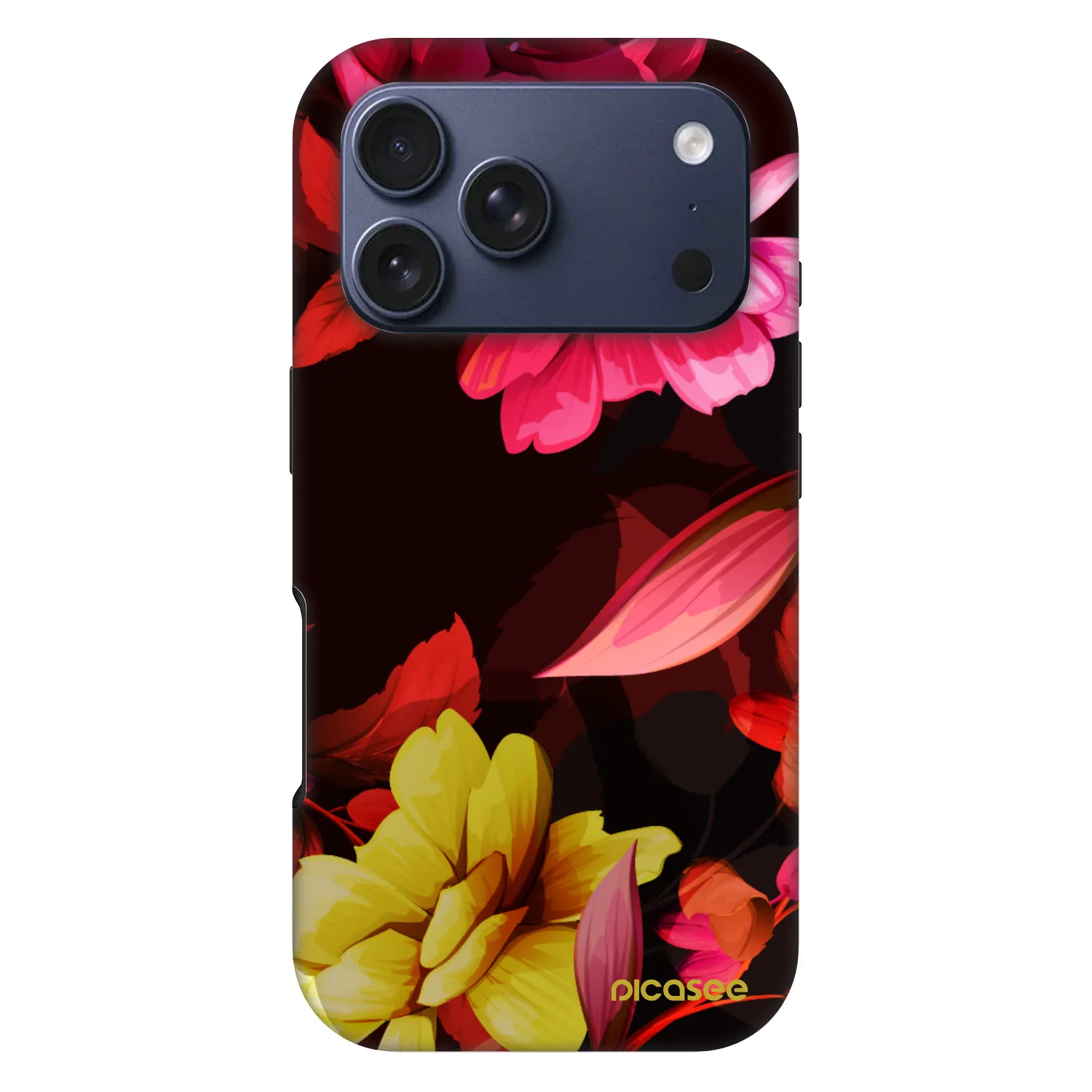 Picasee Fashion Case MagSafe για Apple iPhone 17 Pro - Dark Peonny