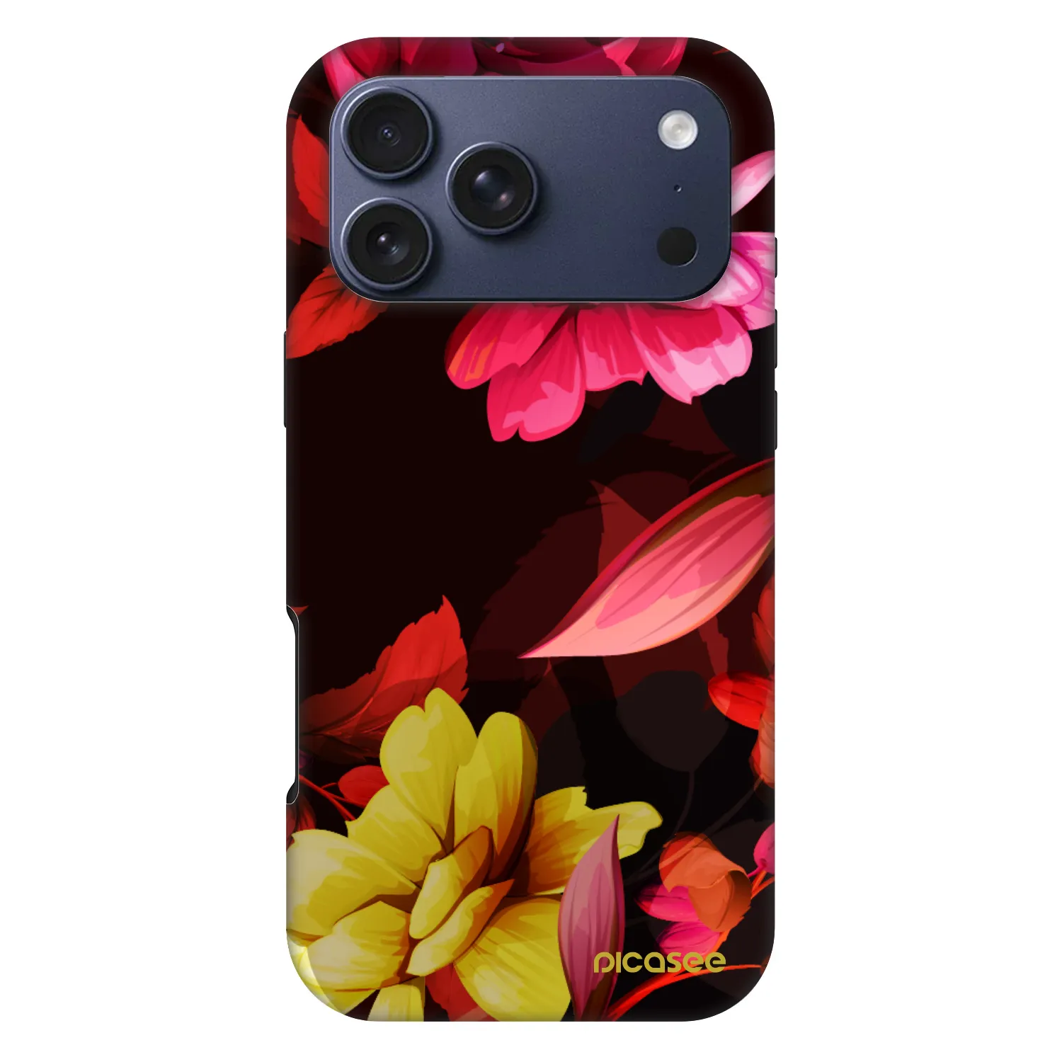 Picasee Fashion Case MagSafe για Apple iPhone 17 Pro Max - Dark Peonny