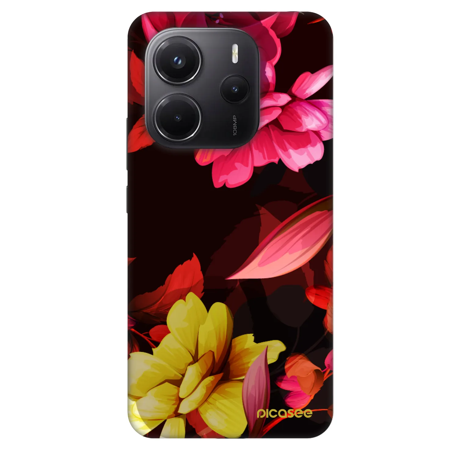 Picasee Fashion Case για Xiaomi Redmi Note 14 4G - Dark Peonny