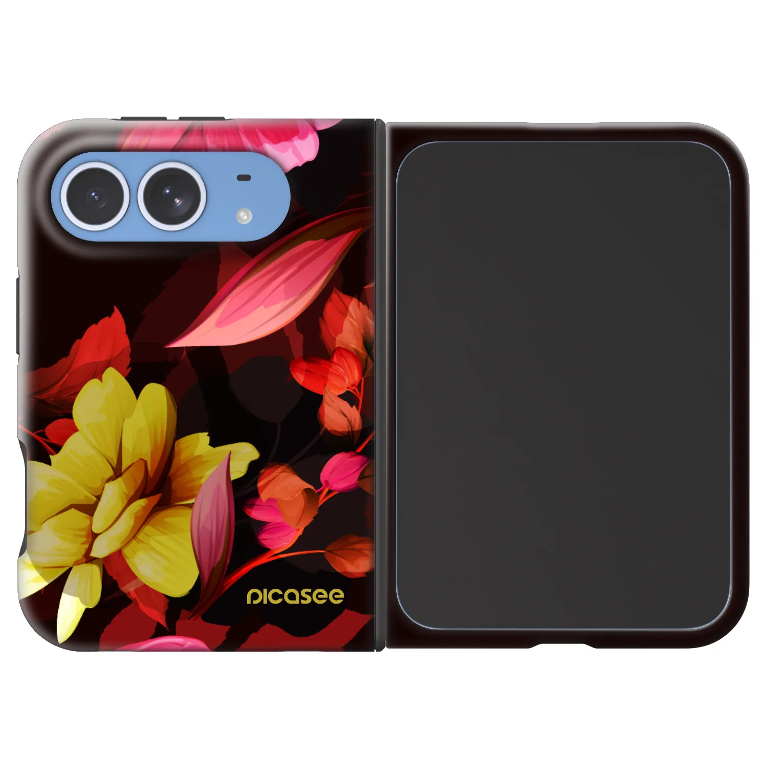 Picasee Fashion Case MagSafe για Apple iPhone Duo - Dark Peonny