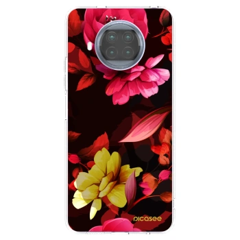 Picasee διαφανής θήκη σιλικόνης Xiaomi Mi 10T Lite - Dark Peonny
