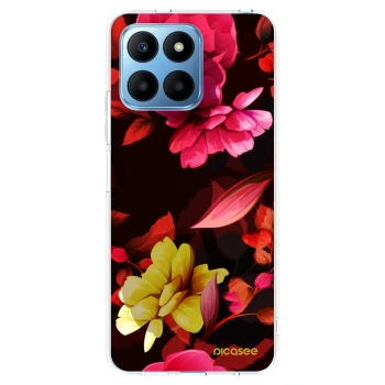 Picasee διαφανής θήκη σιλικόνης Honor 70 Lite - Dark Peonny
