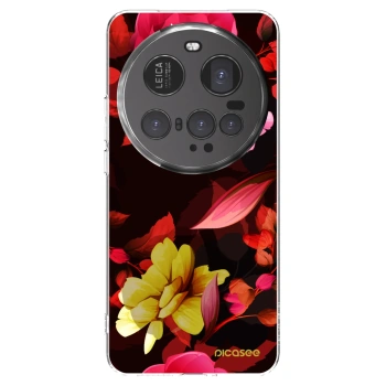 Picasee διαφανής θήκη σιλικόνης Xiaomi 15 Ultra - Dark Peonny