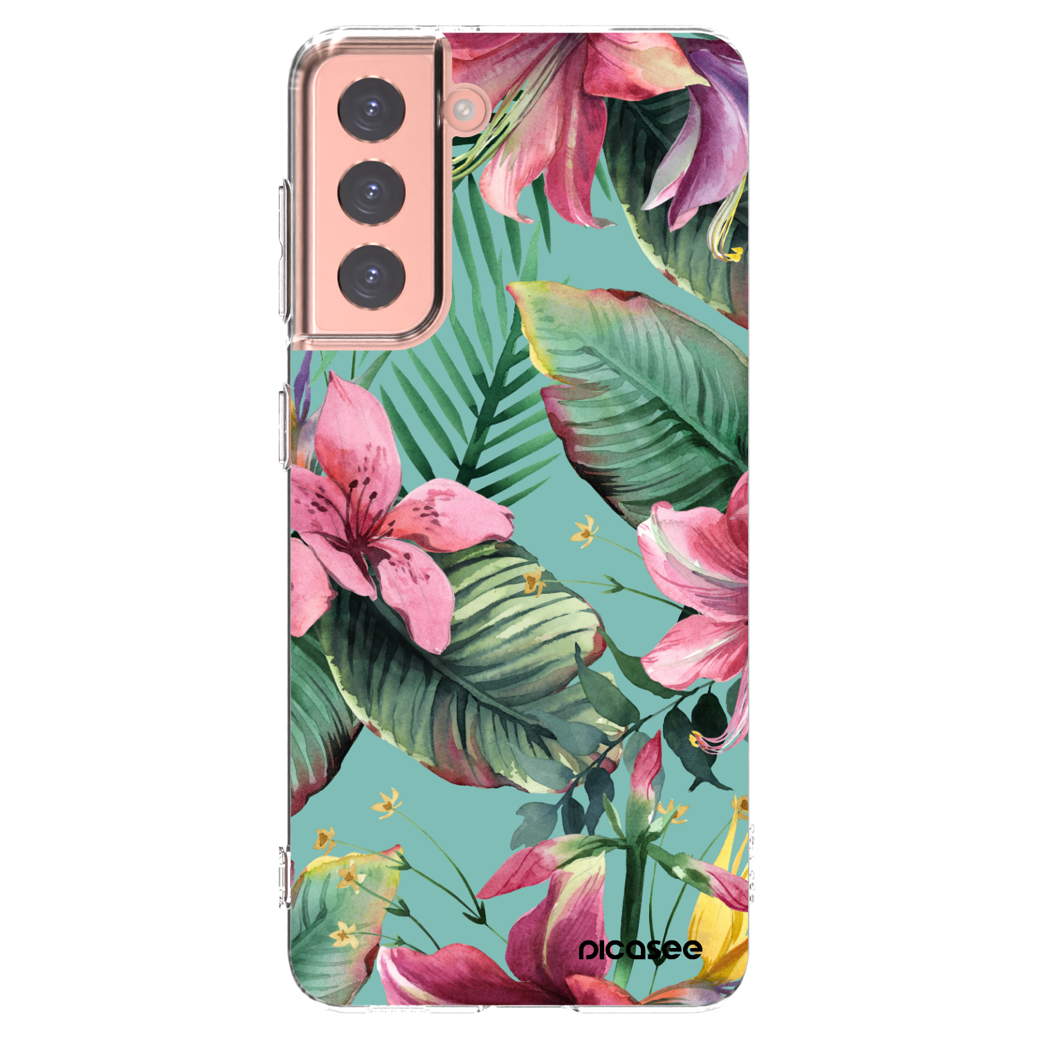 Picasee διαφανής θήκη σιλικόνης Samsung Galaxy S21 5G G991B - Hawaii